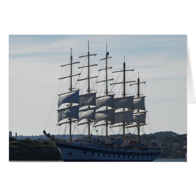 Royal Clipper Under Sail Cards (Front Horizontal)