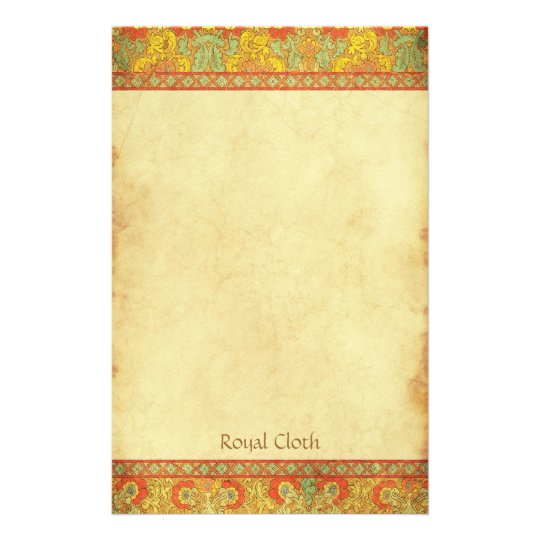 Royal Cloth Medieval Stationery
