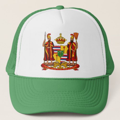 Royal Coat of Arms of the Kingdom of Hawaii Trucker Hat
