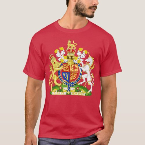 Royal Coat of Arms of the United Kingdom Tudor cro T_Shirt
