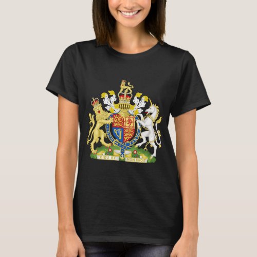 Royal Coat of Arms of the United Kingdom UK  T_Shi T_Shirt