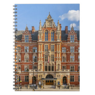 Royal College of Music: sunset. Notebook