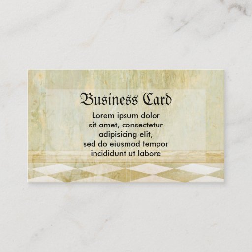 Customizable Royal Coordinates Plain Business Card Template