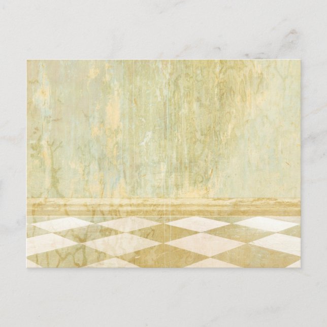 Royal Coordinates Plain Postcard (Front)