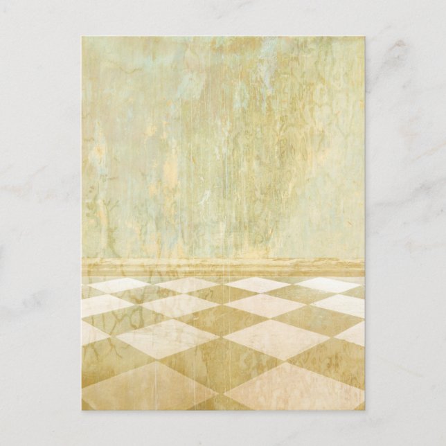 Royal Coordinates Plain Postcard (Front)