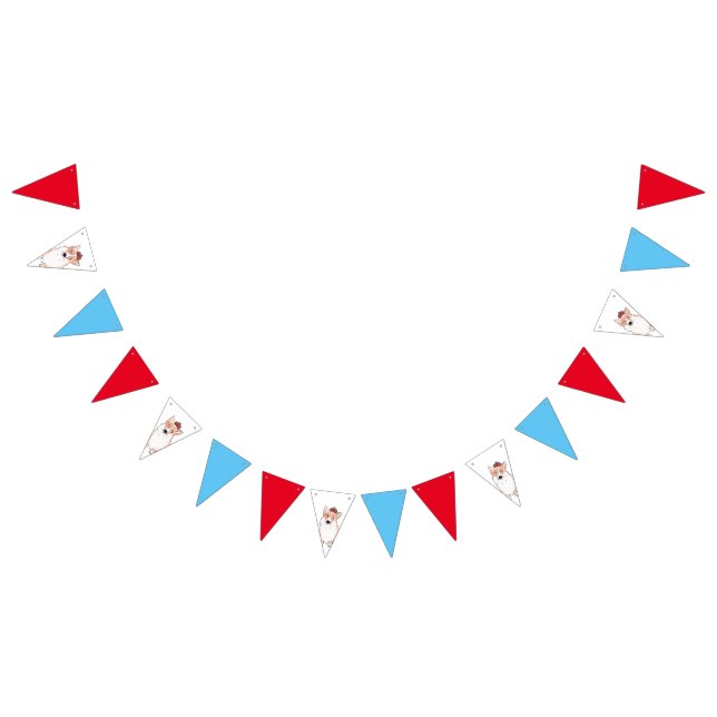 Royal corgi bunting bunting flags (All)