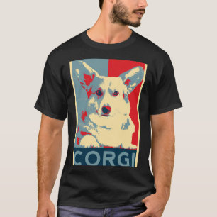 Royal Corgi Dog Artwork For Corgi  Royal Queen Eli T-Shirt