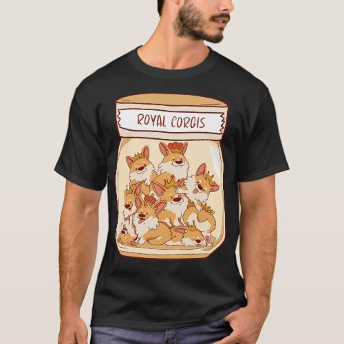 Royal Corgis Jar T_Shirt