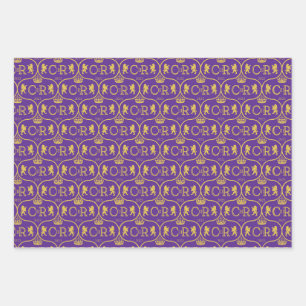 Royal Coronation 2023 Ogee Pattern Wrapping Paper