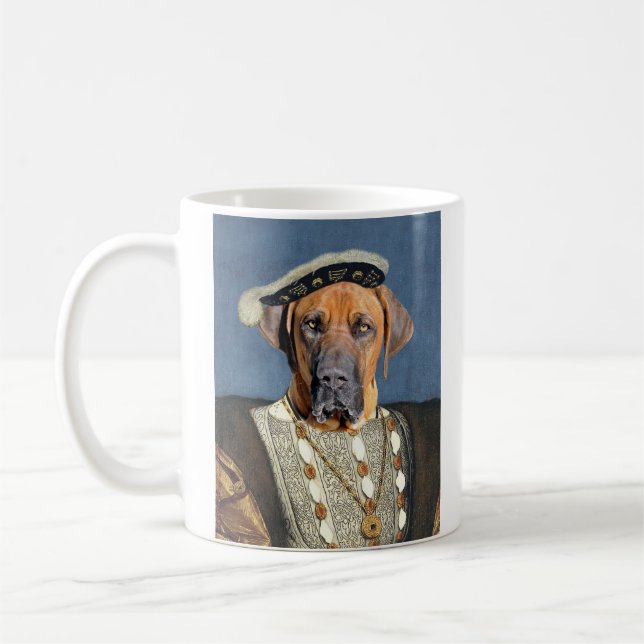 Royal costume Brazillian Mastiff Coffee Mug (Left)
