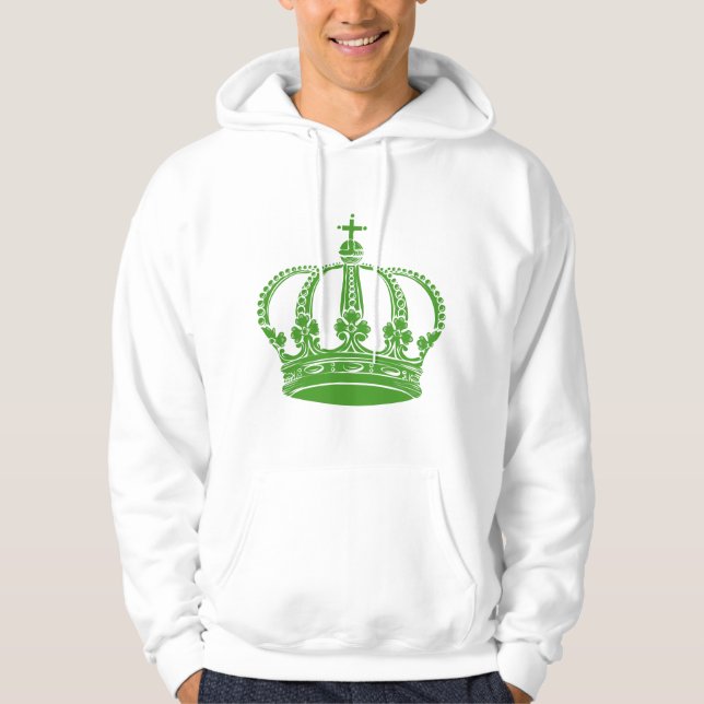 Royal Crown 02 - Avocado Green Hoodie (Front)