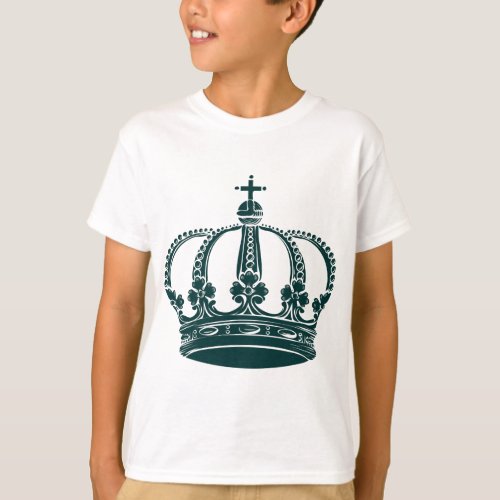 Royal Crown 02 _ Dark Green T_Shirt