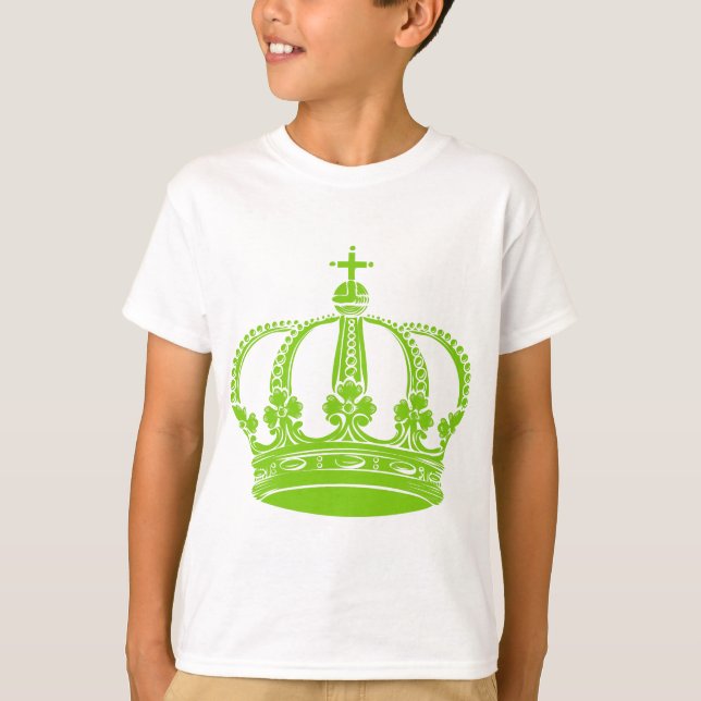 Royal Crown 02 - Martian Green T-Shirt (Front)