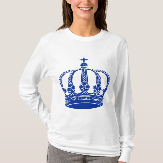 Royal Crown 02 - Navy T-Shirt (Front)