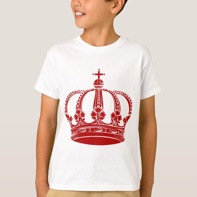 Royal Crown 02 - Ruby Red T-Shirt (Front)