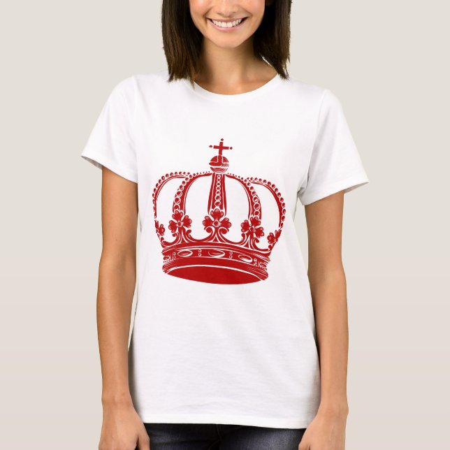 Royal Crown 02 - Ruby Red T-Shirt (Front)