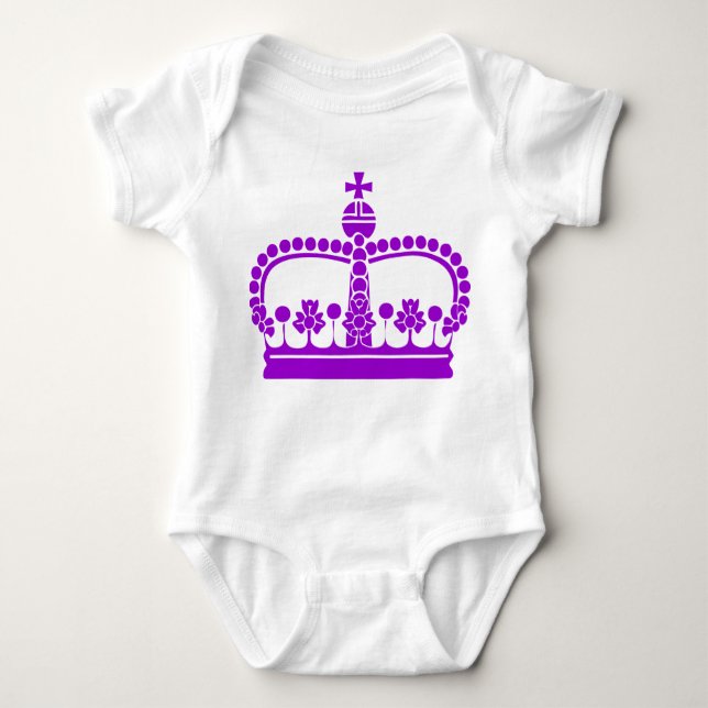 Royal Crown 06 Baby Bodysuit (Front)