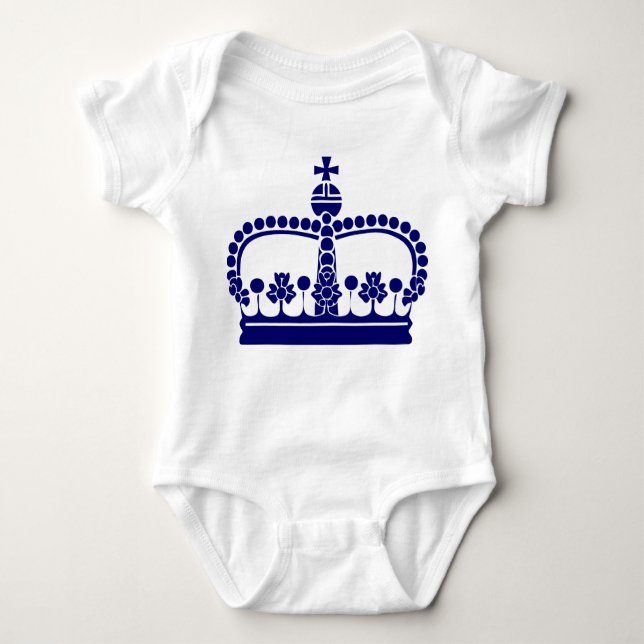 Royal Crown 06 Baby Bodysuit (Front)