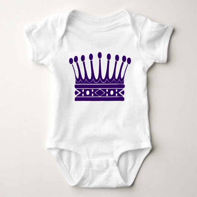 Royal Crown 07 Baby Bodysuit (Front)