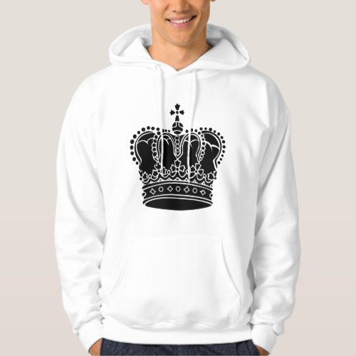 Royal Crown _ Black Hoodie