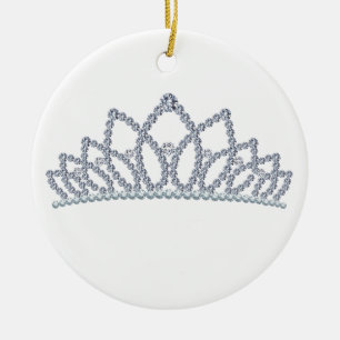 Royal Crown Ceramic Ornament