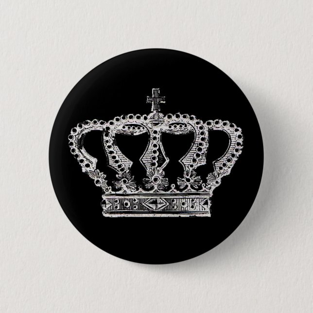 Royal Crown [Dark] Button (Front)