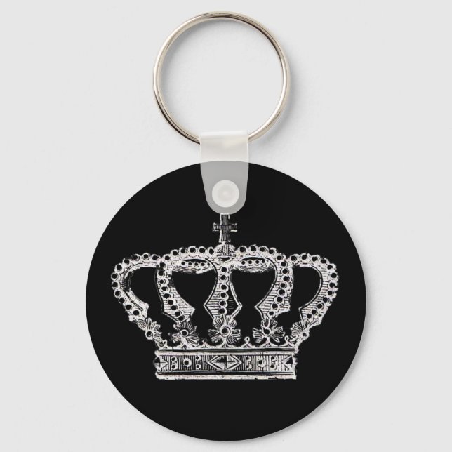 Royal Crown [Dark] Keychain (Front)