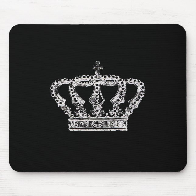 Royal Crown [Dark] Mouse Pad (Front)