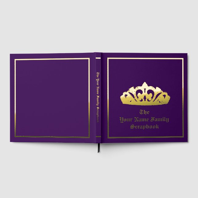 Royal Crown Foil Scrapbook Foil  Foil Guest Book (Full)