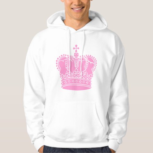 Royal Crown _ Pink Hoodie