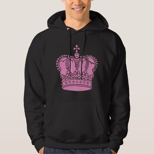 Royal Crown - Pink Hoodie (Front)