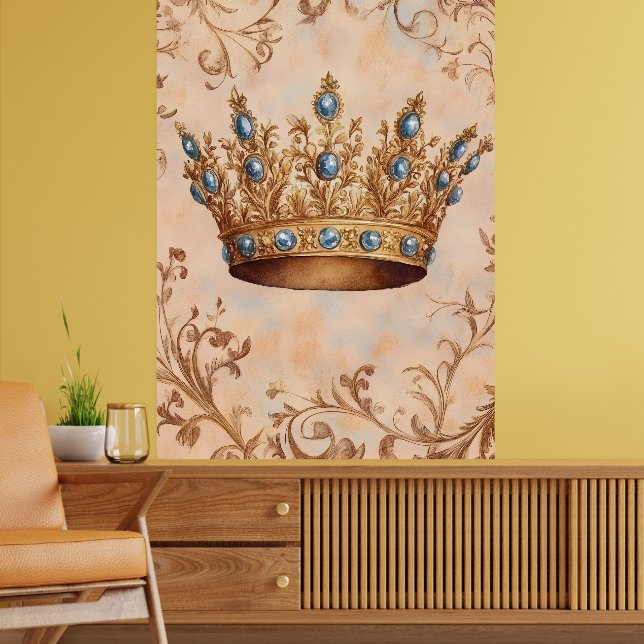 Royal crown.  poster (Living Room 2)