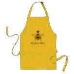 Royal Crown Queen Bee  Adult Apron at Zazzle