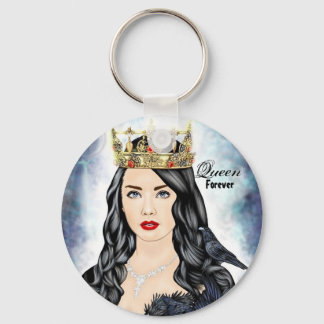 Royal Crown, Queen Forever Keychain