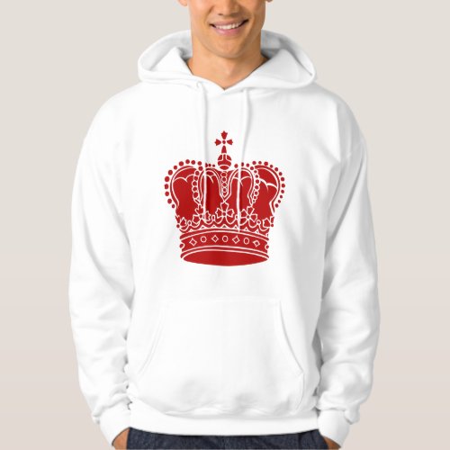 Royal Crown _ Ruby Red Hoodie