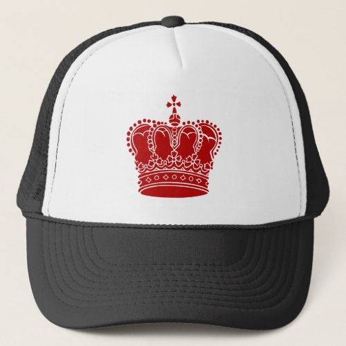 Royal Crown _ Ruby Red Trucker Hat