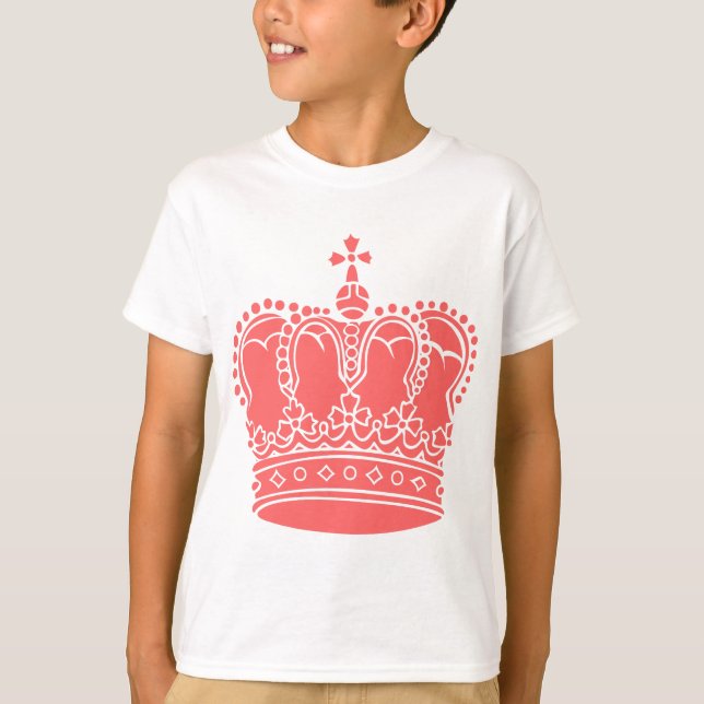 Royal Crown - Tropical Pink T-Shirt (Front)