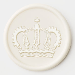 Royal Crown wax seal stickers -cards & invitations