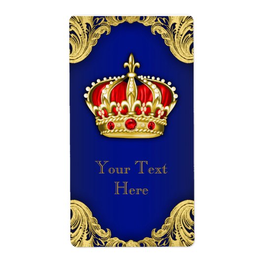 royal-crown-wine-bottle-label-zazzle