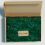 Royal Damask Crushed Velvet Deep Emerald Green Wrapping Paper