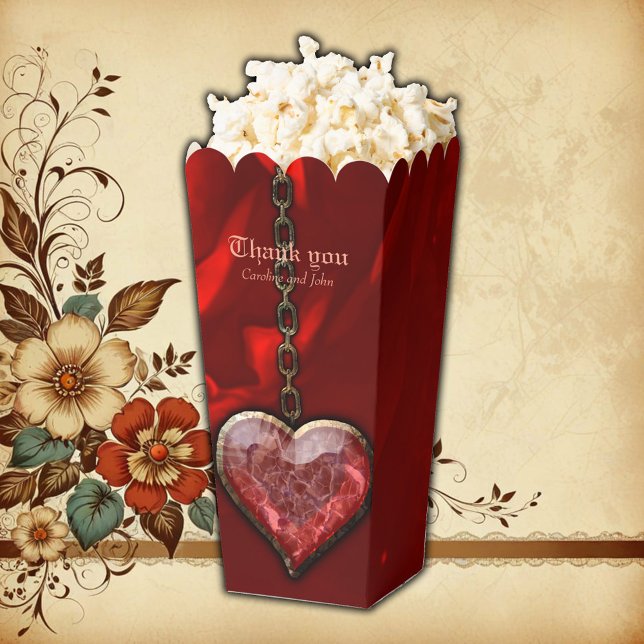 Royal darkness, a gothic heart and skull.  favor boxes (Creator Uploaded)