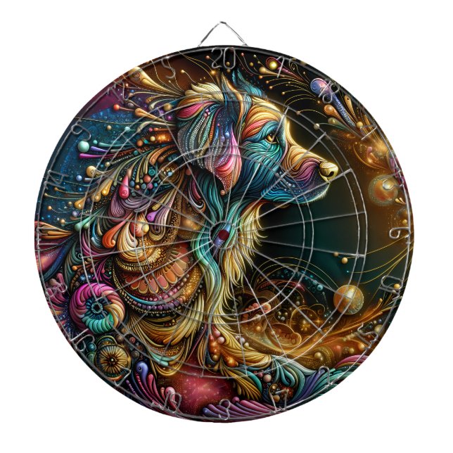 Royal Dog Dart Board (Front)