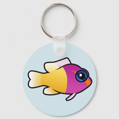 Royal Dottyback Keychain