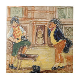 Royal Doulton Mr Pickwick Vintage Tile Design