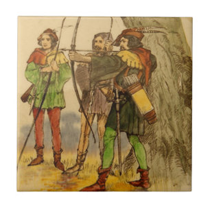 Royal Doulton Robin Hood Vintage Tile Design