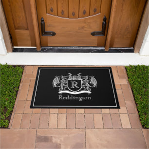 Royal Dragon Crest Doormat