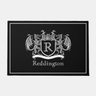 Royal Dragon Crest Doormat