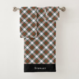 Royal Dress Plaid Heritage Bathroom Linens Bath Towel Set