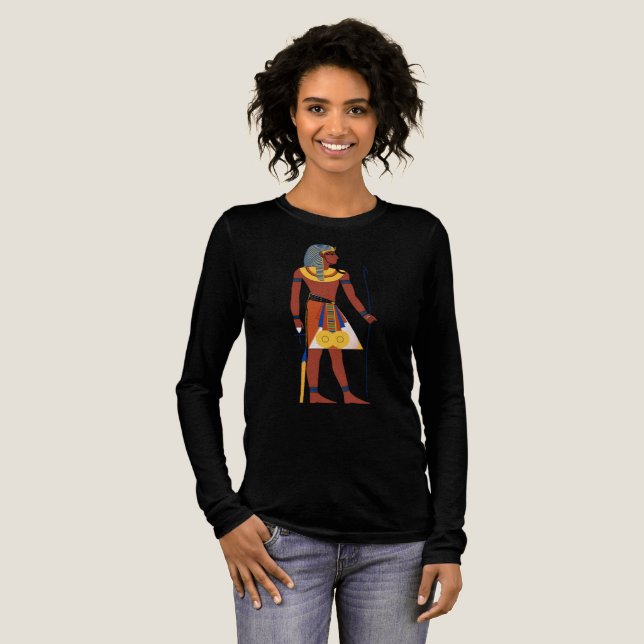  "Royal Egyptian Pharaoh Tee – Feminine History St (Full Front)