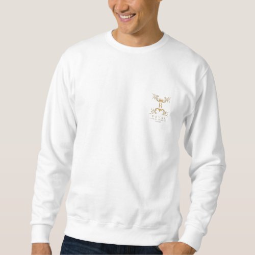 Royal Elegance Dzire Collection White T_Shirt â L Sweatshirt